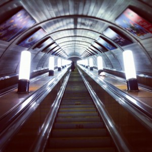 пустое метро