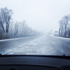 дорога зимняя в краснодар