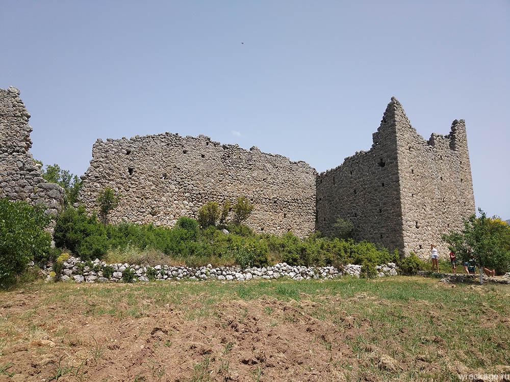  остатки Византийской крепости тахталы
