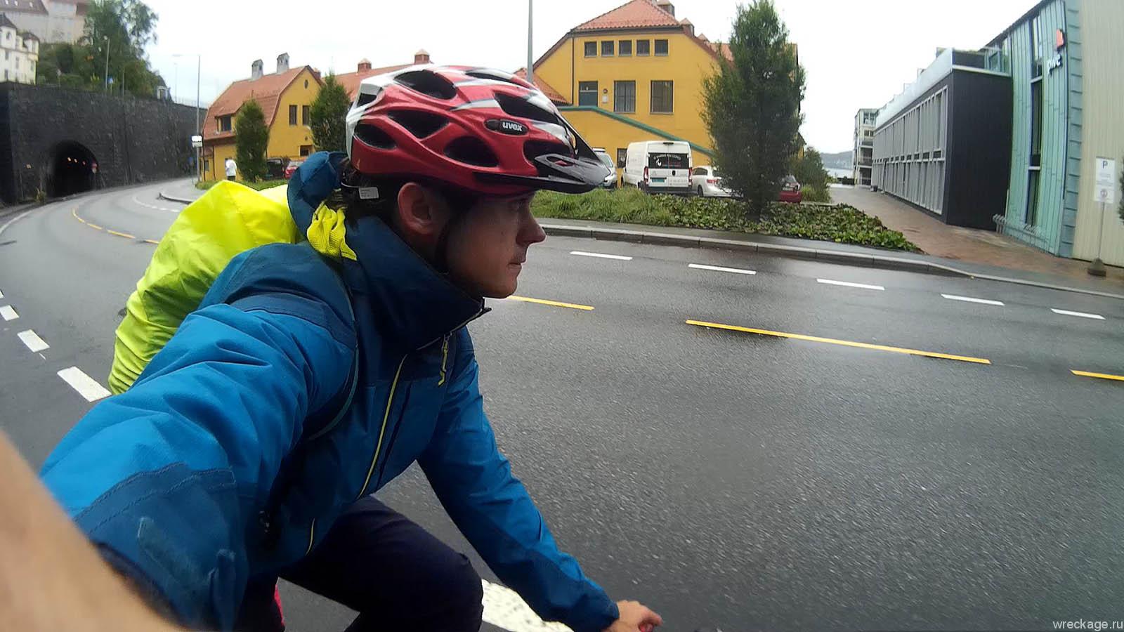 на велосипеде по норвегии