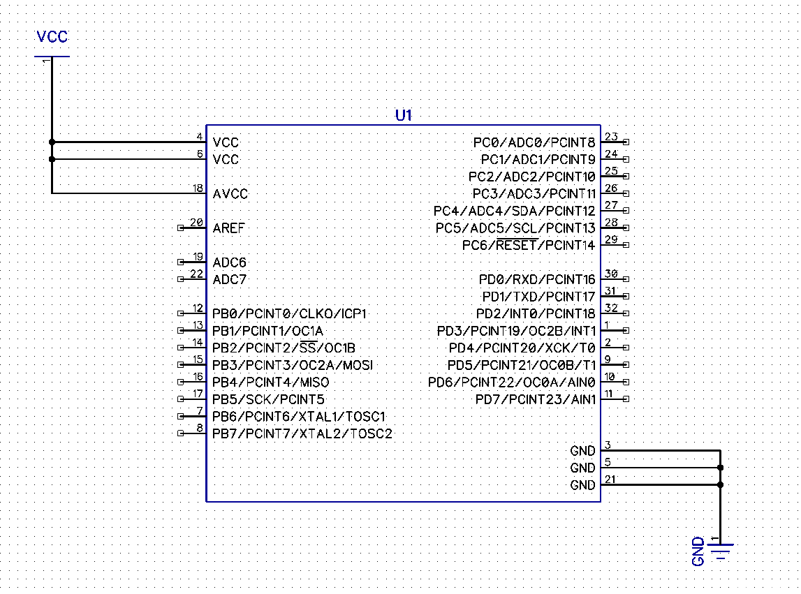 Схема ардуино уно atmega328p