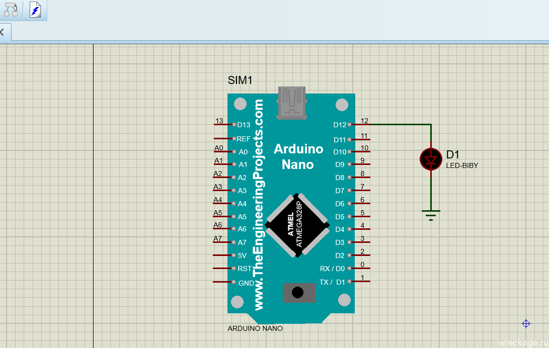 Ошибка компиляция ардуино. Протеус светодиод. Arduino Nano светодиоды на плате. Proteus светодиод. Proteus энкодер с кнопкой.