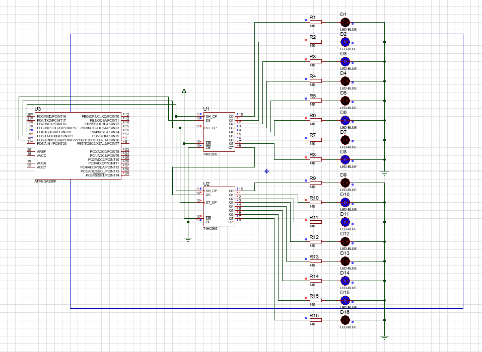 74hc595 datasheet на русском схема включения